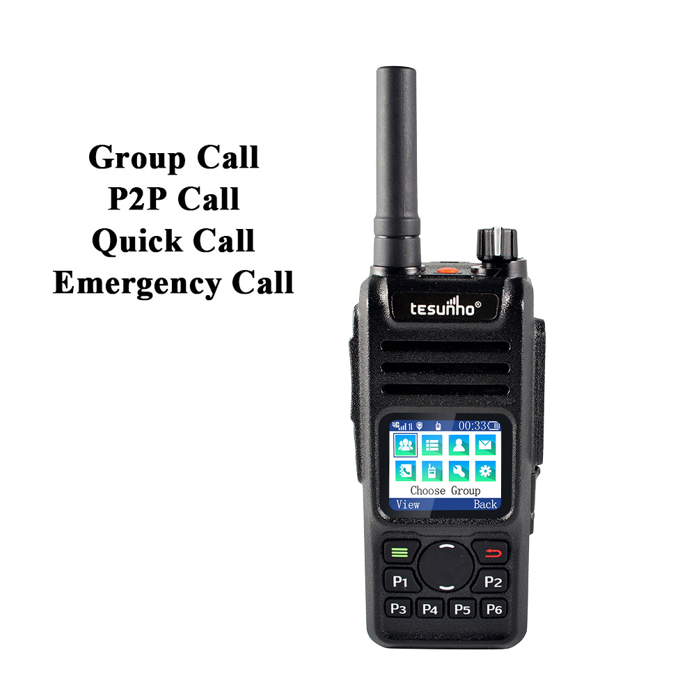 TH-682 Lte Radio NFC Portofoon For Security Guard